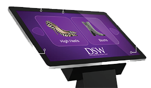 Multi-Touch Screen Kiosks With Pedestal Base, Android OS Touch Screen Monitor