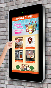 Wall-Mounted Outdoor Touch Screen Kiosk, with Wall Mount Touch Screen Monitor Wall-Mounted Outdoor Touch Screen Kiosk, with Wall Mount Touch Screen Monitor