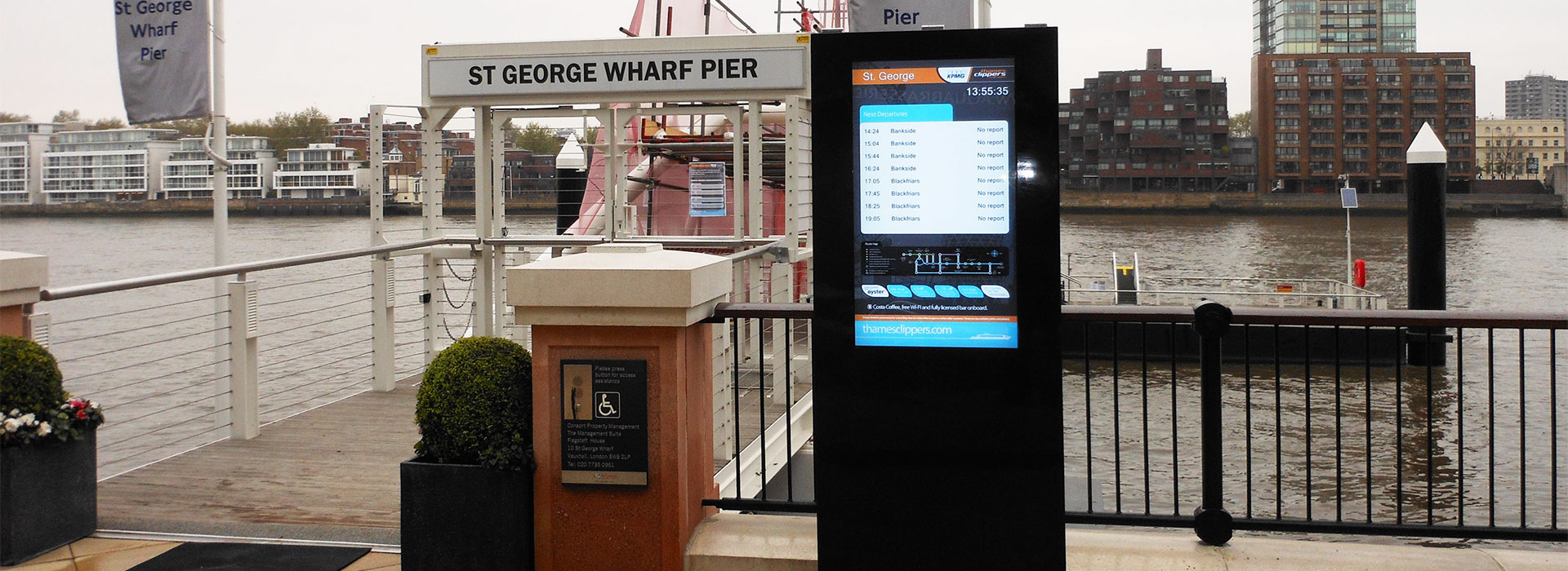 Totem Kiosk Outdoor